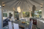 24 poolside bungalow kitchen dinning