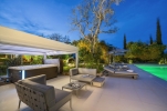 27 replace pool side Jacuzzi evening