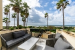 Terrace and sea views