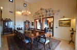 Dining room.