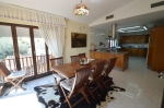 Kitchen with dining area.