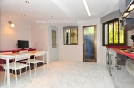 Dining area in the kitchen