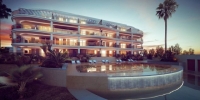 at night