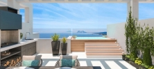 living room and sea views