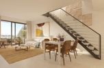 Living room in penthouse