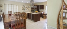 kitchen and dining room