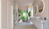 Bathroom and dressing room.