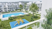 Pool area and childrens area