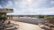 Solarium community pool area