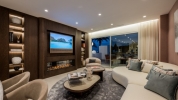 Living area at night