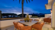 Terrace at night 1