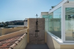 Shower at solarium