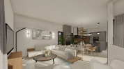 living and dining area