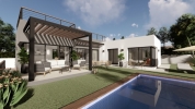 pool and garden