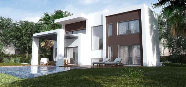 D5632 Brand new contemporary style villas 1 (Large)