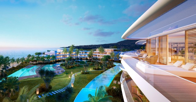 Luxury Contemporary Beachfront Apartments for sale Estepona (4) (Large)